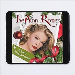 LeAnn Rimes a Wonderful World Mouse Pad