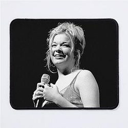 LeAnn Rimes BW Photograph Mouse Pad