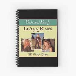 LeAnn Rimes Unchained Melody The Early Years Spiral Notebook