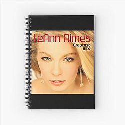 LeAnn Rimes Greatest Hits Spiral Notebook