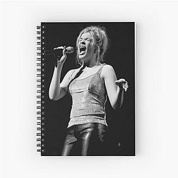 LeAnn Rimes BW Photograph Notebook