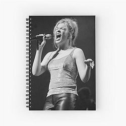 LeAnn Rimes BW Photograph Notebook