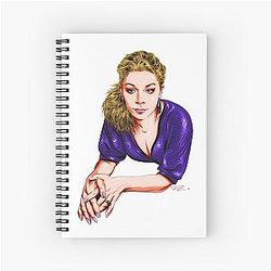 LeAnn Rimes - illustration by Paul Cemmick Notebook