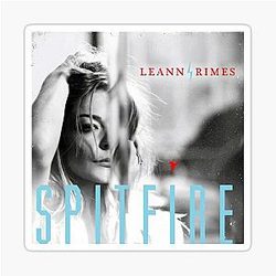 LeAnn Rimes Spitfire Sticker