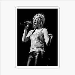 LeAnn Rimes BW Photograph Sticker
