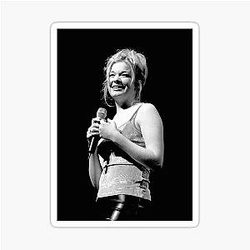 LeAnn Rimes - BW Photograph Sticker 

becomes 

LeAnn Rimes - BW Photograph