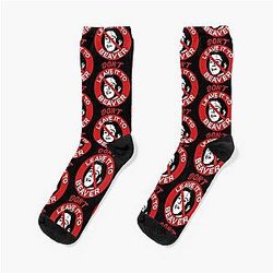 Don't Leave It Beaver Socks