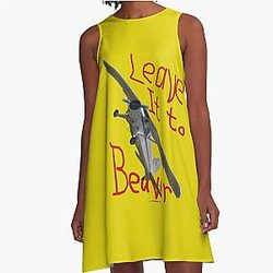 Leave It To Beaver Design - DHC 2 Beaver VH SYS A-Line Dress