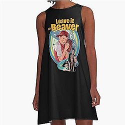 Leave it to Beaver For Fan A-Line Dress