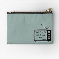 You're Never Too Old to Do Goofy Stuff - Leave it to Beaver Quote Zipper Pouch