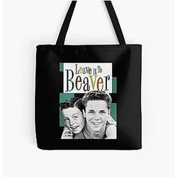 Leave It to Beaver All Over Print Tote Bag