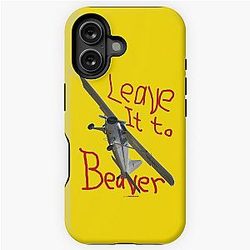 Leave It Beaver Design DHC2 Beaver iPhone Tough Case