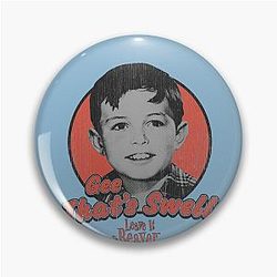 Leaving It Beaver T-Shirt Pin