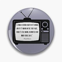 Right and Leave it to Beaver Quote Pin