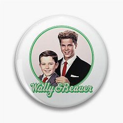 Wally and Beaver Pin