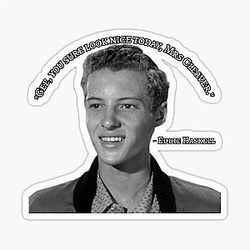 Gee Mrs Cleaver Leave It To Beaver Sticker