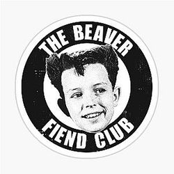 The Beaver Club - Leave It To Beaver Sticker