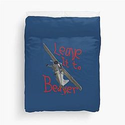 Leave It Beaver Design DHC 2 Beaver Duvet Cover