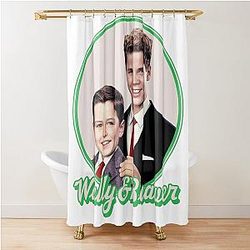 Wally and the Beaver Leave It to Beaver Shower Curtain