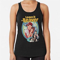 Leave it Beaver for Fans Racerback Tank Top