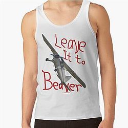 Leave It Beaver Design - DHC 2 Beaver VH SYS Tank Top