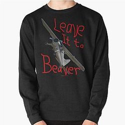 Leave It Beaver Design DHC-2 Beaver VH-SYS Pullover Sweatshirt