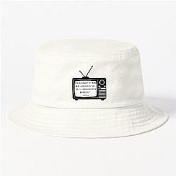 Right and Beaver Quote Bucket Hat