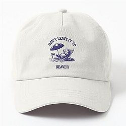 Don't leave it to beaver Dad Hat