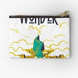 It Makes Me Wonder Zeppelin Zipper Pouch