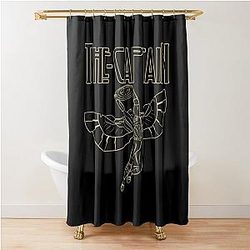 The Cap Zeppelin Shower Curtain