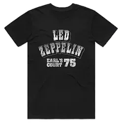 Earl's Court 75 Logo DTNK1404 Led Zeppelin T-Shirts