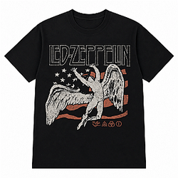 Led Zeppelin US Tour Flag HTCT2906 Led Zeppelin T-Shirts