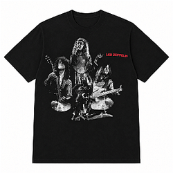 Vintage 90s Led Zeppelin HTCT2906 Led Zeppelin T-Shirts