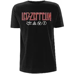 Symbols Logo LA0607 Led Zeppelin T-Shirts