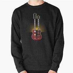 Guitar Zeppelin Pullover Sweatshirt