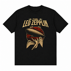 Led Zeppelin Angel Rock Roll HTCT2008 Led Zeppelin T-Shirts
