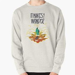 It Makes Me Wonder Zeppelin Pullover Sweatshirt