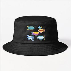 zeppelin stickers Bucket Hat