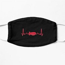 Zeppelin heartbeat Flat Mask