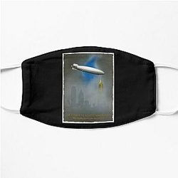 In 2 Days To North America Zeppelin Flat Mask