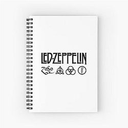 ZeppelinLZ Spiral Notebook
