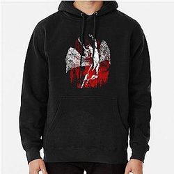 1 bestie Red texture icarus  zeppelin tour  best 1 trending Pullover Hoodie