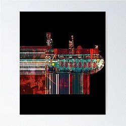 Guitar Zeppelin Poster