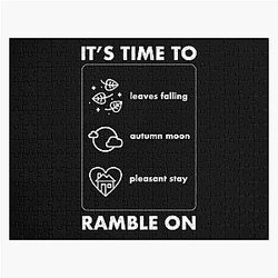 Ramble On Zeppelin Jigsaw Puzzle