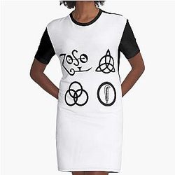 ZeppelinLZ Graphic T-Shirt Dress