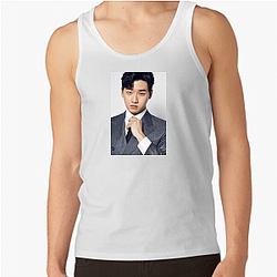 Lee David is known for his versatile roles Lee David Tank Tops