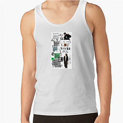 Lee David is known for his intense performances Lee David Tank Tops