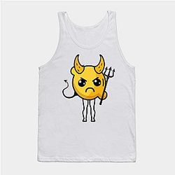 Lemon Demon Tank Tops - Cute Angry Devil Lemon Demon Tank Top TP3020