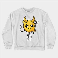Lemon Demon Sweatshirts - Cute Angry Devil Lemon Demon Sweatshirt TP3010