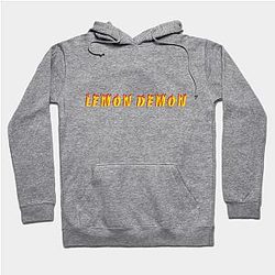 Lemon Demon Hoodies - Lemon Demon Word Flames Rock Hoodie TP3010